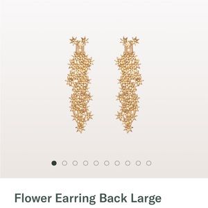 Aurate New York Flower Earrings
